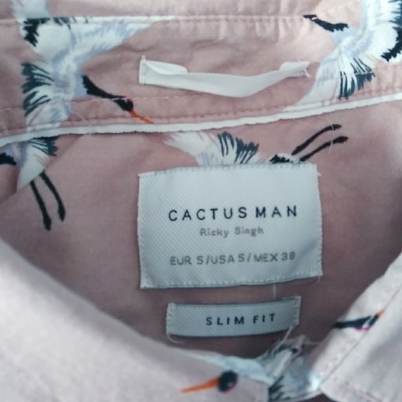 Cactusman Slim Fit Geese Button Down - Picture 6 of 6